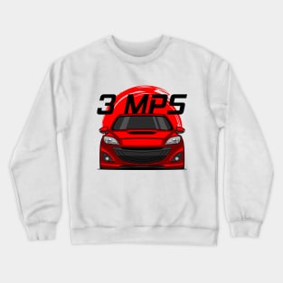 Front Red 3 MPS Mazdaspeed3 Crewneck Sweatshirt